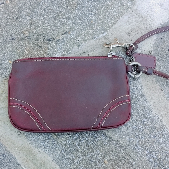 Coach Leather Wristlet - Picture 3 of 5